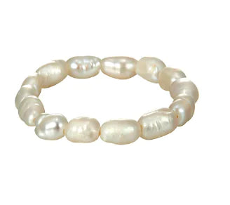 Natural Freshwater Pearl Ring, 2-3MM Adjustable Band
