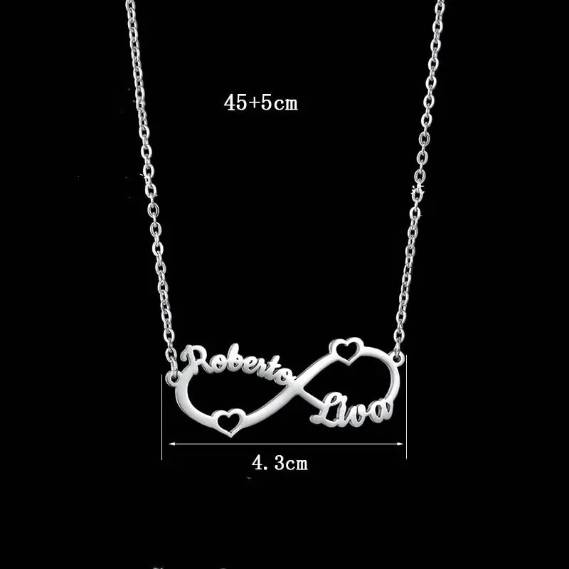 Custom DIY Vacuum Necklace with Stainless Steel Letters