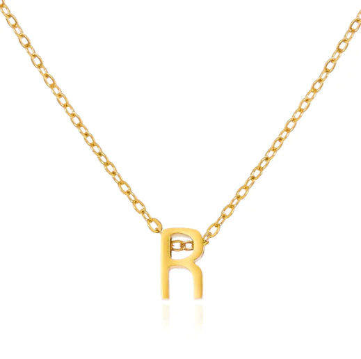 Stainless Steel English Letters Necklace