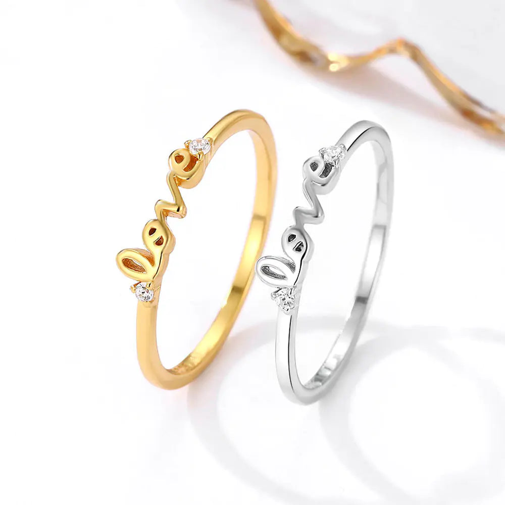 Love Letter Ring & Bracelet Set